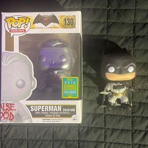 Funko pop DC batman v Superman vinyl figures bundle